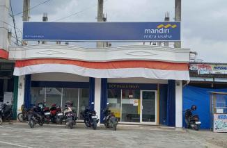 Bank Mandiri Kelas B2, Muara Labuh. (Sumber : Istimewa)
