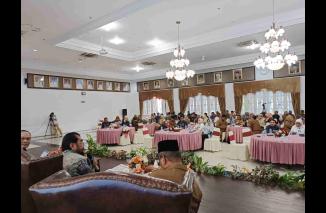 BPKP Sumbar melaksanakan Workshop Evaluasi Pengelolaan Keuangan dan Pembangunan Desa Tingkat Regional Provinsi Sumatera Barat. (Sumber : Ist)