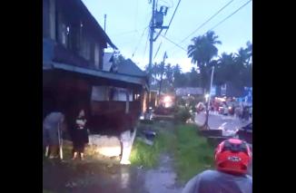 Rabu Senja Banjir Bandang di Tandikek, HM Nurnas: Desak Segerakan Normalisasi Sungai Batang Sani. (Sumber : Ist)