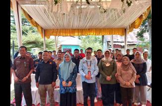 Dinas Pariwisata (Dispar) Sumatera Barat gelar pembinaan Desa Agro Sumbar 2023 di Perkampungan Adat Nagari Sijunjung, Kamis (21/9). (Sumber : Ist) 