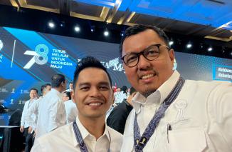 Bang Levi minta pemerintah DKI ringankan pedagang UMKM di saat serangan jual beli online, Sabtu 30/9-2023. (dok)