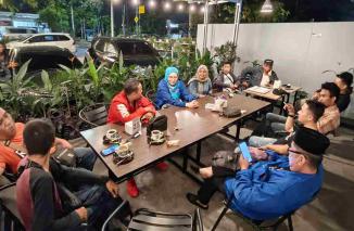 Bertemu JPS, Imelda Sari Beberkan Strategi Menangkan Partai Demokrat di Sumbar. (/ist)