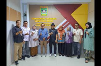 Tim Komisi Informasi Sumbar mengunjungi 7 Badan Publik di lingkungan Pemerintah Provinsi Sumbar. (/ist)