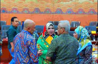 Anggota DPR RI Komisi VI, Hj. Nevi Zuairina menyoroti beberapa isu krusial terkait penanganan kredit macet pelaku UMKM yang terkena dampak gempa tahun 2006 dan pandemi Covid-19. (/ist)