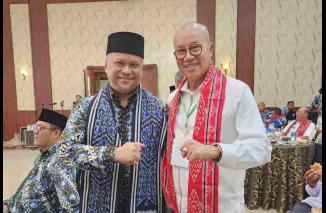 Ketua ISMI Orwil Sumatera Barat, Sengaja Budi Syukur (kanan). (/ist)