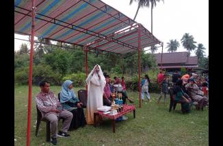 Anggota DPR RI asal Sumatera Barat II, Hj. Nevi Zuairina, menghadiri Pekan Olahraga Nagari di Kabupaten Padang Pariaman. (/ist)