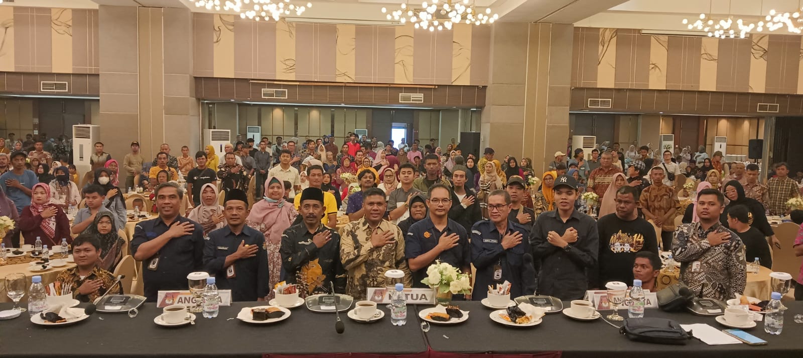 Sosialisasi KPU Sumbar menyasar pemilik H disabilitas digelar Selasa 26/12-2023 di Hotel Pangeran Beach Padang. (dri)