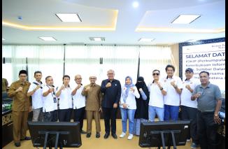 Supardi bertekad KI Sumbar harus segera difungsikan lagi, dan bersumpah tidak ada calon titipan dari pimpinan di DPRD Sumbar, Senin 8/1-2024. (grp)