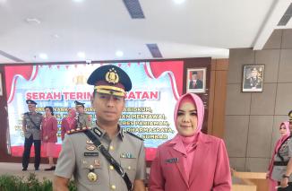 AKBP Faisol Amir resmi jadi Kapolres Padang Pariaman, Sertijab dipimpin Kapolda Sumbar, Jumat 12/1-2024. (dri)