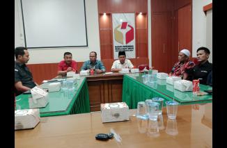 Rakor Pokja Hoax Bawaslu Sumbar, Senin 15/1-2024. (ck)