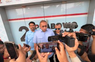 Andre Rosiade saksikan langsung Forum Ulama Sumbar kembali dukung Prabowo Subianto, Kamis 1/2-2024. (dok)