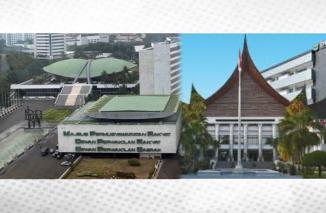 Ini dia DPR RI dan DPD RI 95 persen ke Senayan Jakarta. (grp)