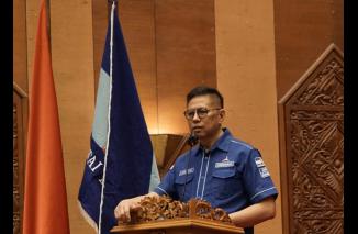 Ir H Mulyadi perolehan suaranya menembus 100 ribu suara, terbukti punya Basis Elektoral, Selasa 27/2-2024. (dok)