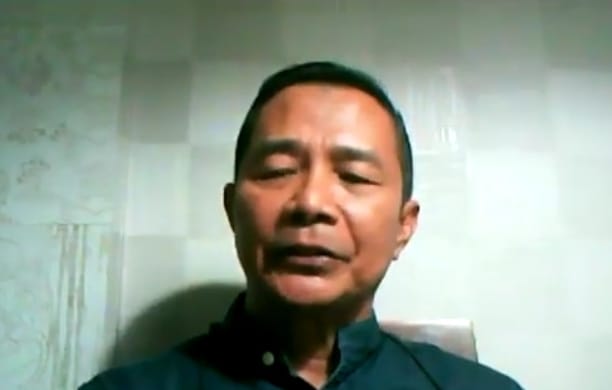 Perkuat Alummi: Ketum IASMA 1 Landbouw Bukittinggi Indra Meidi memulai kick off Reuni Gadang SMAN 1 Landbouw Bukittinggi tahun 2024 via zoom meeting, tadi malam (14/5).(RM(