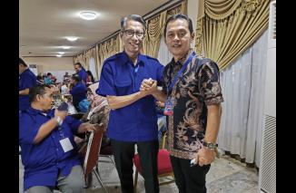 Duet Widya Navies dan Zul Effendi Raih Suara Terbanyak KLB PWI Sumbar