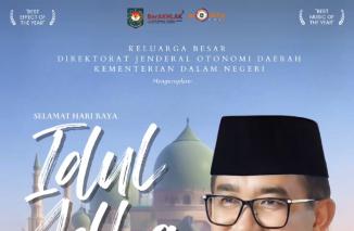 Akmal.Malik sampaikan salam Idul.adha kepada ranah minang, Minggu 16/6-2024. (dok)