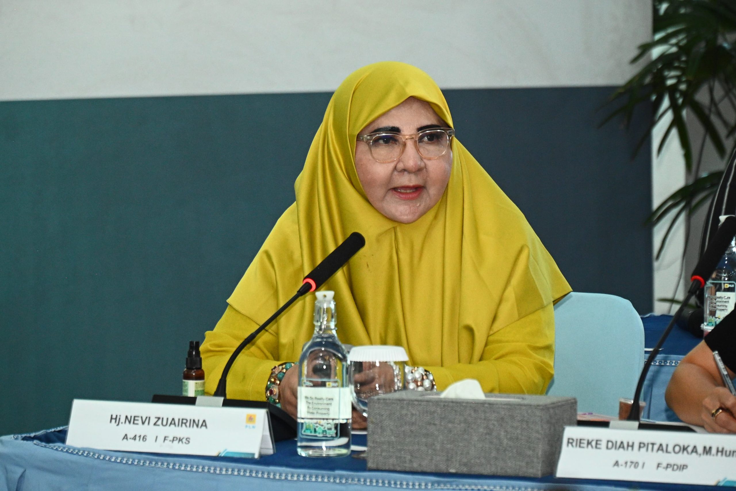 Fakta kolaborasi itu kata Hj Nevi nyata dan kuat di  Sumbar, Senin 8/7-2024. (dok)