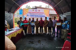 Perusahaan Swasta Pertama di Sumbar Bangunkan Huntara Korban Galodo