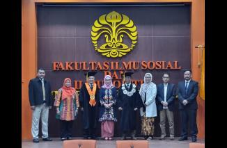Edriana wanita ke 40 Sandang Gelar Doktor Politik Universitas indonesia