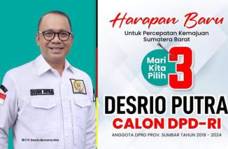 Ingat PSU DPD RI, Ingat Desrio Putra