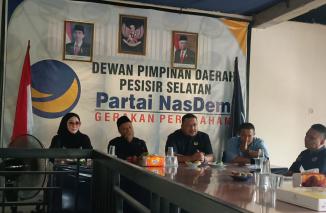 DPD Nasdem Pesisir Selatan Gerak Cepat Konsolidasi Pengurus Baru