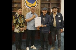 Partai Nasdem Resmi Dukung Epyardi Asda-Ekos Albar di Pilkada 2024