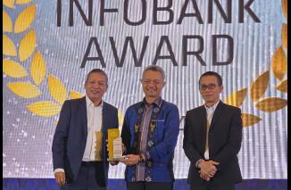 Bank Nagari Raih Penghargaan The Excellent Performance Bank 2024 di 29th InfoBank Award