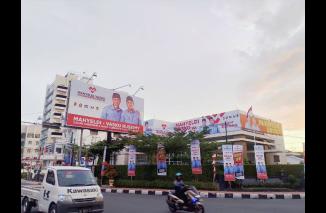 Posko Pemenangan Mahyeldi-Vasco Resmi Terbentuk di Jalan Ahmad Yani Padang