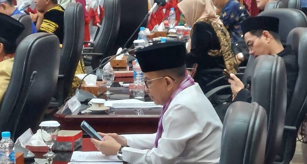 BSN sudah dua kali diperiksa Kejari Padang tengah hadiri Sidang Paripurna Hari Jadi Sumbar 1/10-2024 (dok) 