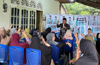 Maigus Nasir Kampanye di Kuranji: 'Padang Juara' Jadi Solusi Pendidikan