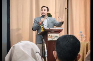 Rahmat Saleh gaungkan empat pilar sambut Hari Guru 24 November. (dok)