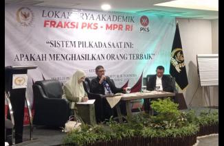 Fraksi MPR RI menggelar lokakarya bertajuk “Sistem Pilkada Saat Ini: Apakah Menghasilkan Orang Terbaik?” di Hotel Mercure, Kota Padang. (Foto: Ist)