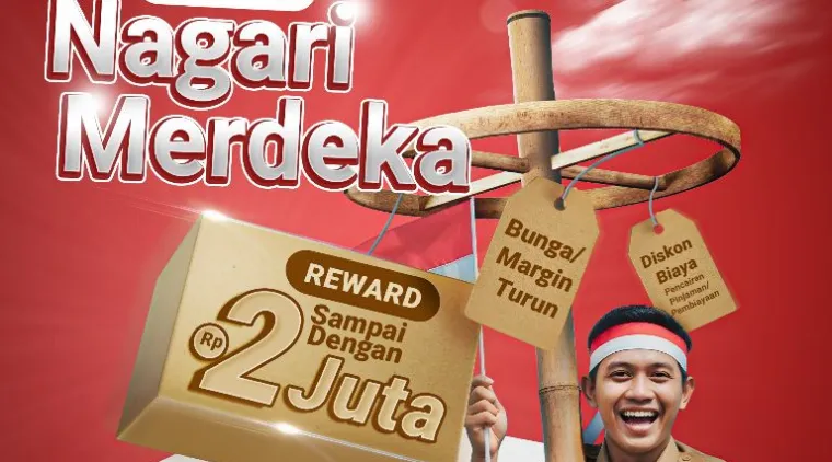 Teks Foto : Promo Bank Nagari di HUT RI ke-80.