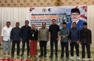 Teks Foto : Implementasi P5HAM (Penghormatan, Perlindungan, Pemajuan, Penegakan, dan Pemenuhan HAM) yang digelar di Kota Padang Panjang, Minggu (24/8/2025). IST