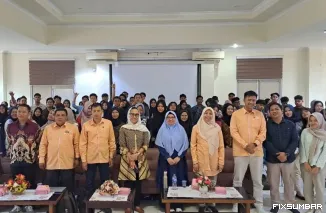 Teks Foto : Departemen Ilmu Politik Universitas Andalas (Unand) menggelar kuliah umum bertajuk "Ketimpangan Berbasis Gender dalam Kebijakan Publik di Indonesia, Rabu (10/9/2025). IST