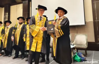 Teks Foto : Dr. Ir. Raden Kun Wardana Abyoto, M.T. sebagai Calon Ketua Umum IPJI periode 2025--2030 terus menguat dari berbagai daerah. IST