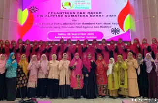 Teks Foto : ALPPIND Sumbar secara resmi mengukuhkan kepengurusan baru periode 2025-2030, Sabtu (6/9/2025). IST