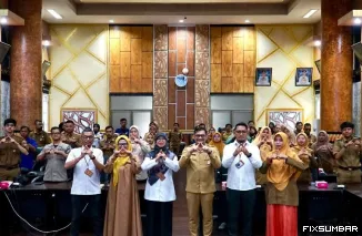 Teks Foto : Pembinaan Penyelenggaraan Statistik Sektoral, yang diinisiasi Diskominfo Kota Padang, Selasa (23/9/2025). IST