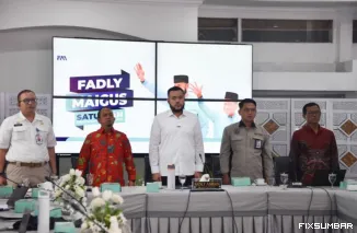 Teks Foto : Pemko Padang bersama KPK RI menggelar Rakor MCSP, Rabu (10/9/2025). IST