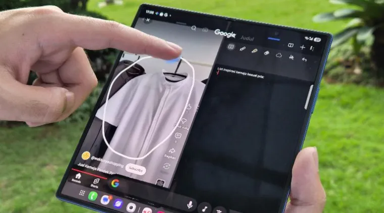 Gemini AI di Galaxy Z Fold7: Multitasking, Riset Instan, dan Visualisasi Ide dalam Satu Perangkat
