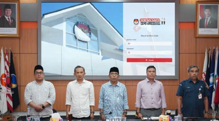 KPU Sumbar Luncurkan Aplikasi Sopan Sapa, Wujudkan Pelayanan Publik Digital yang Transparan