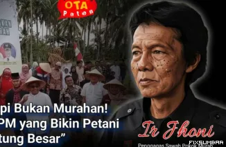 Ir. Djoni dan Revolusi Sawah Mandiri: Petani Gurem Bangkit Tanpa Subsidi