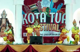 Teks Foto : Kota Tua Festival 2025 resmi ditabuh, Jumat (19/9/22025). IST