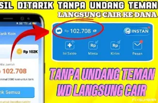 Ilustrasi aplikasi penghasil Uang 2025. (Foto: kanal Youtube  @peluangcuanid)