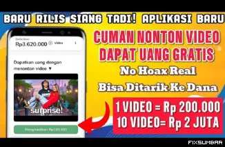 Ilustrasi Aplikasi Penghasil Uang Terbaru. (Foto: Kanal youtube @peluangcuanid)