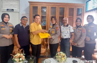 Kabid Humas Polda Sumbar Silaturahmi ke PWI, Perkuat Sinergi Dorong Informasi Berimbang