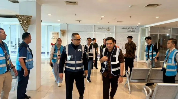 Pastikan Kelancaran Pemberangkatan Jamaah Calon Haji, Direksi IAS Kunjungi Seluruh Emberkasi Haji