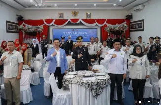 Rutan Kelas IIB Padang Ikuti Tasyakuran Hari Bakti Pemasyarakatan ke-62 Secara Virtual