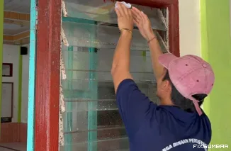 Rutan Padang Bersihkan Masjid Wassalam, Aksi Nyata Hari Bakti Pemasyarakatan ke-62