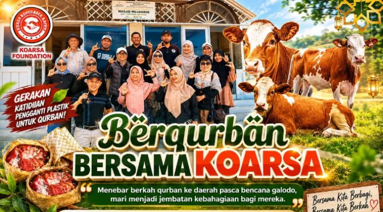 Green Qurban KOARSA 2026 Salurkan 7 Ekor Sapi untuk Korban Galodo di 9 Dusun Malalo